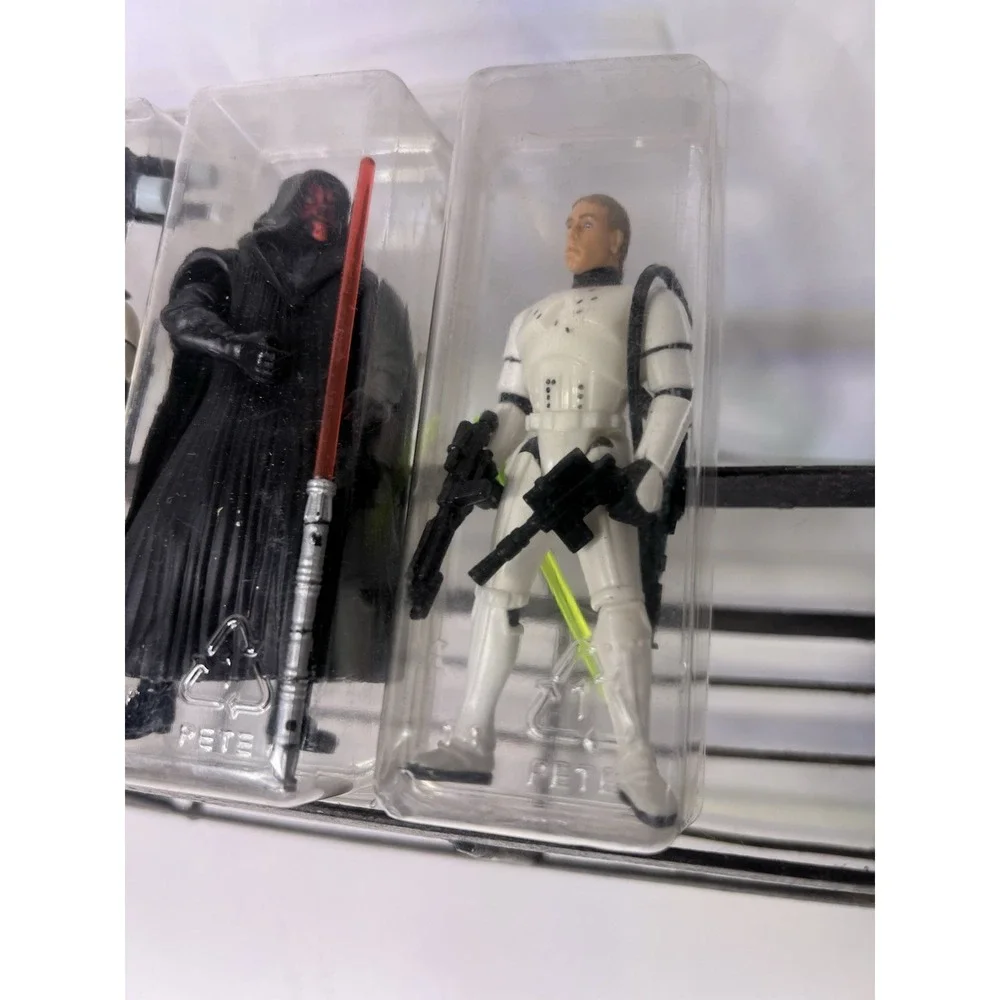 4 Kenner Star‎ Wars Figures, 1 Hasbro Figure With Accessories Lot